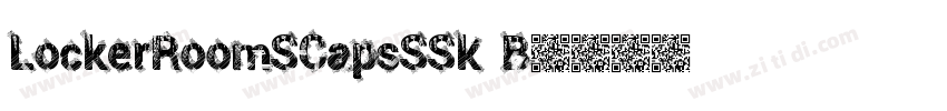 LockerRoomSCapsSSK B字体转换